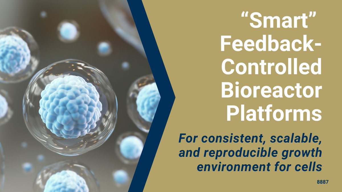 GaTechOTL's tweet image. #AvailableForLicense: “Smart” feedback-controlled bioreactor platform provides controls for critical process parameters to maintain a consistent, scalable, and reproducible growth environment for cells. @ibbgatech @GTrobotics 
ow.ly/9WRF50MqERj #bioreactor #smartbioreactor