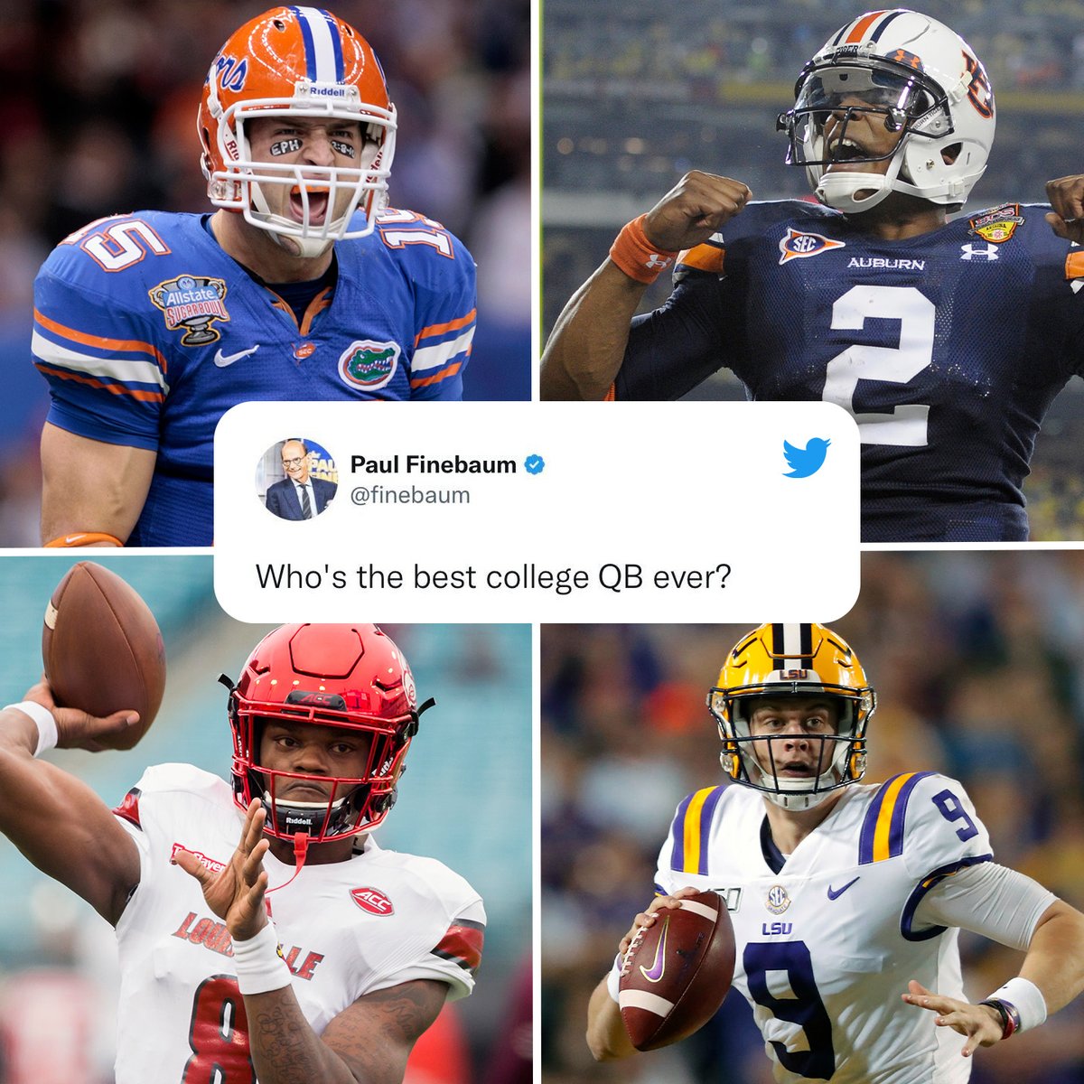 thecheckdown's tweet photo. Who ya got? 🤔 https://t.co/j6l5IkAKYE