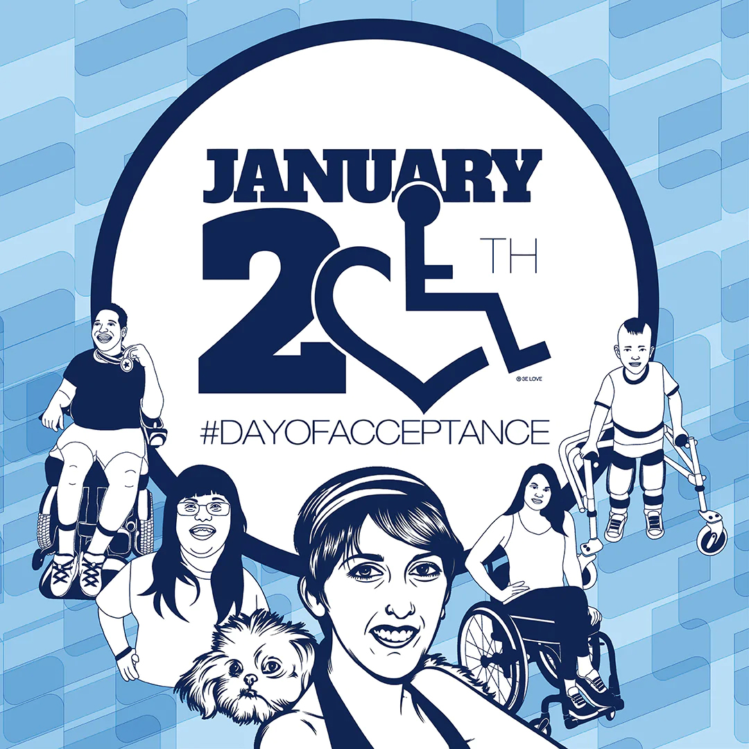 QuantumRehab's tweet photo. Let's accept disability, today and every day. ❤️ We must embrace diversity, educate others and see beyond abilities. Support the mission of @3ELove today.
#dayofaccceptance #quantumrehab #disabilities #3elove #acceptance https://t.co/YhI5y0HfhD