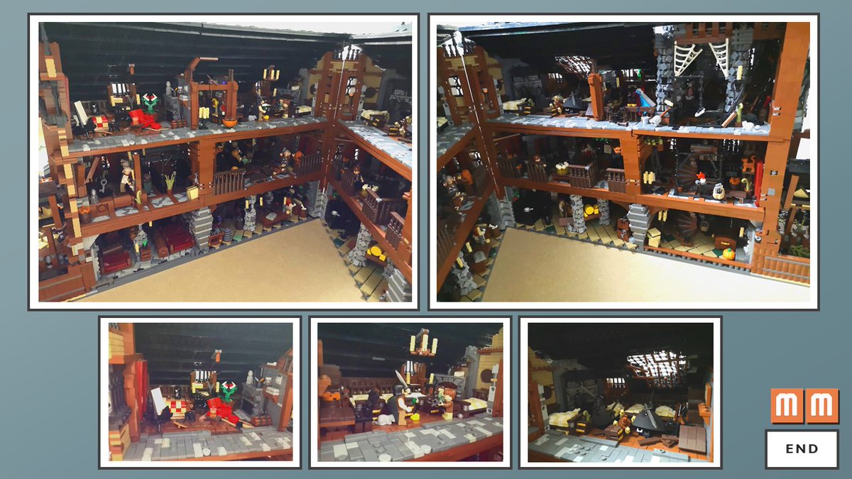 monty_matte's tweet photo. (3/3) A MOC I built about 5 years ago: An interpretation of the Prancing Pony.

Unfortunately not well photographed, and meanwhile disassembled.

Maybe you like it anyway 😉

---
#classicCastle #lego #legophotography #afol #legomoc #legocastle #legomedieval #moc #afob #legolotr https://t.co/Rob6qSX30c