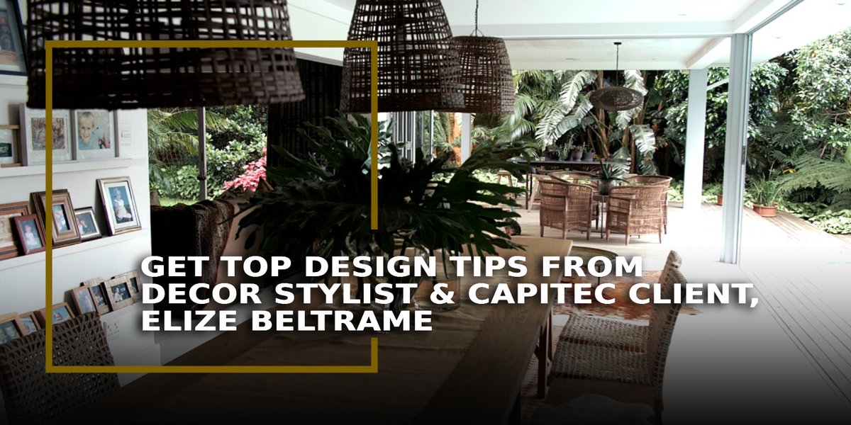 TheInsiderSA's tweet image. Discover how decor stylist, entrepreneur, mom and @CapitecBankSA client, Elize Beltrame, transformed her old East London house on the Nahoon River into the perfect home for her family: theinsidersa.co.za/interior-decor…

#CapitecLiveBetter #TheInsiderSA
