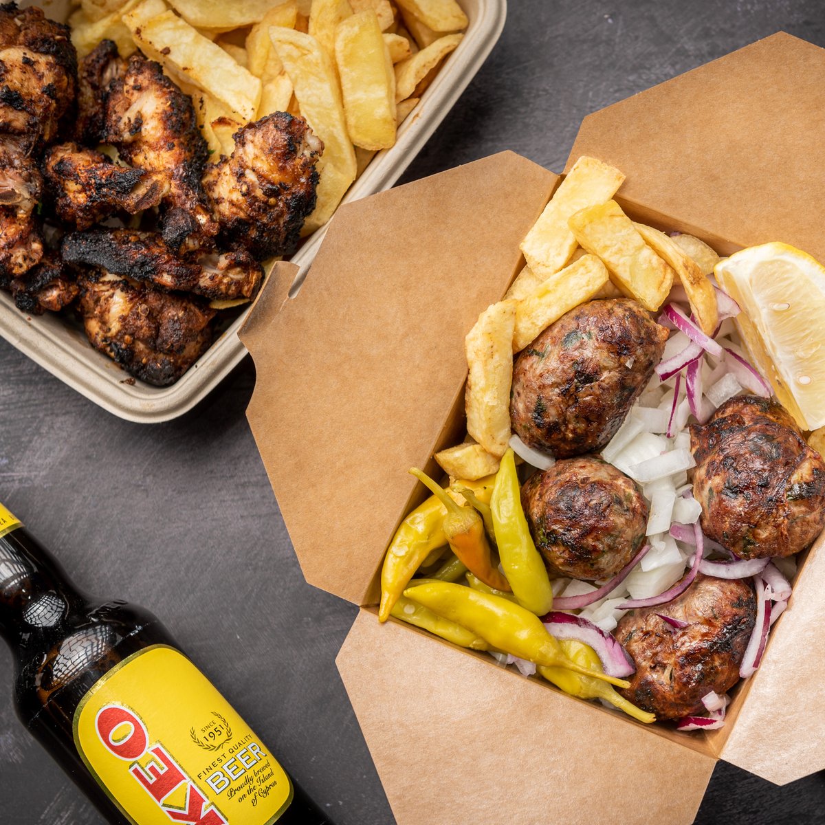 dionysus_kebabs's tweet photo. The perfect Friday night complete with your favourite Dionysus comfort food and a Keo beer. ππ½
#Dionysus #GreekFood #Southgate #WinchmoreHill #PalmersGreen #Cockfosters #Barnet #NewBarnet #EnfieldTown #LondonEats #NorthLondon #LondonFoodBloggers #LondonFoodie #LondonFoodBloggers https://t.co/x19Y3OTuWQ