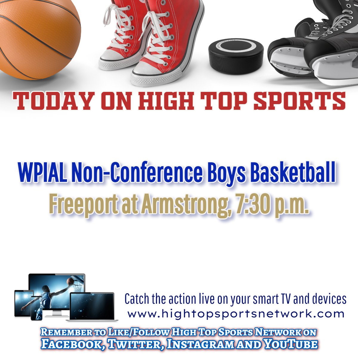 High Top Sports Network tweet media