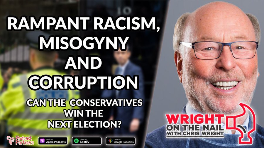 This week's @wrightonthenail podcast hears me debate Tory election prospects with former UKIP deputy leader Suzanne Evans. Spoiler alert: things get heated. wrightonthenail.fm/rampant-racism…