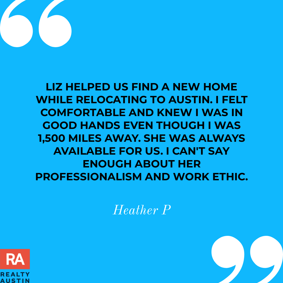 Helping people is my favorite part of this job.

#lizwarrenaustin
#realestateadvisor
#movetoaustin
#relocation