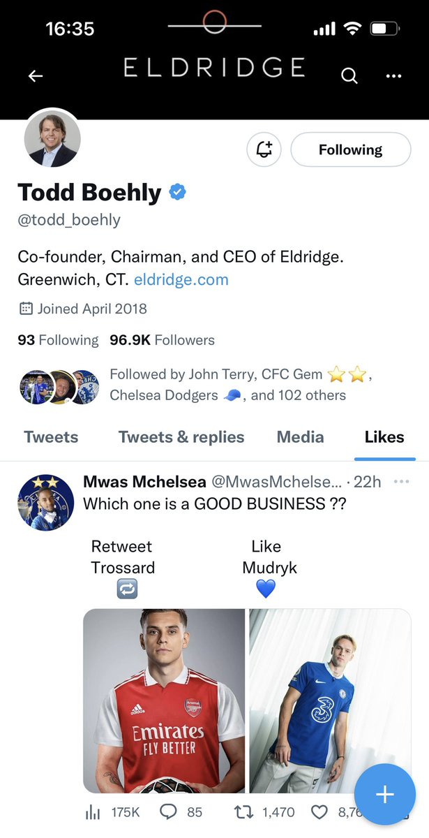 JacobsBen's tweet image. Todd Boehly getting involved 😂