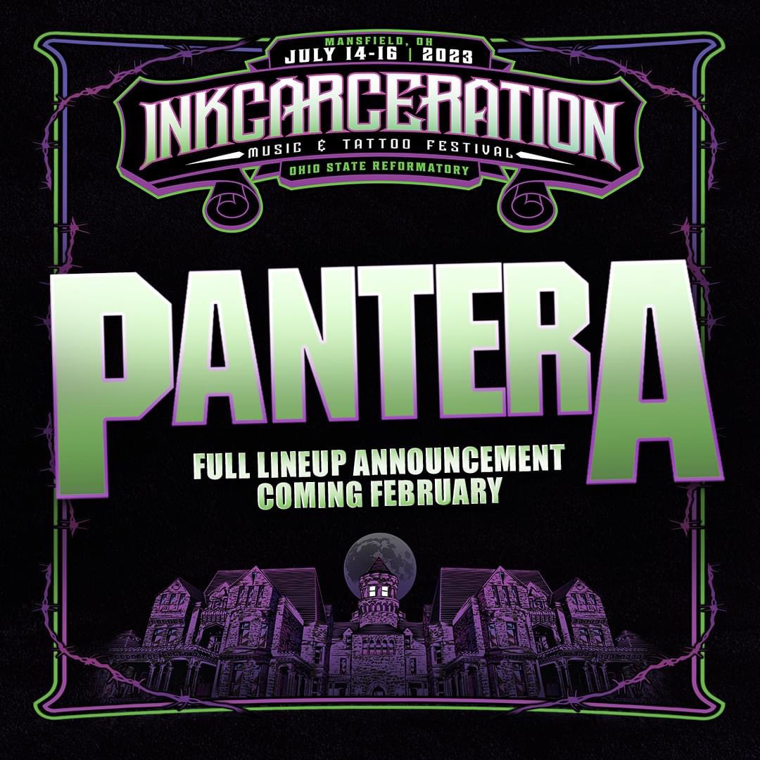 TerryCoughlin's tweet photo. Lets GOOO!! 🤘 First week of February, INK 2023 LINEUP drop! #inkcarceration #inkfest https://t.co/iSbvnzh4Dn