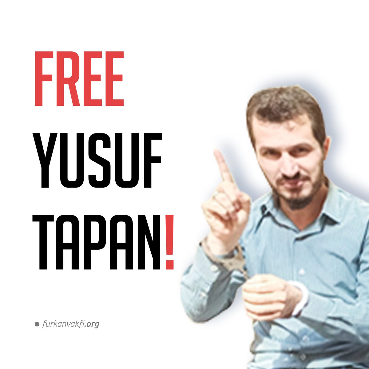 FREE YUSUF TAPAN!  
 15Haziranda TahliyeBekliyoruz 
 #AlparslanHocayaÖzgürlük  

Adalet gelsin zulum bitsin!