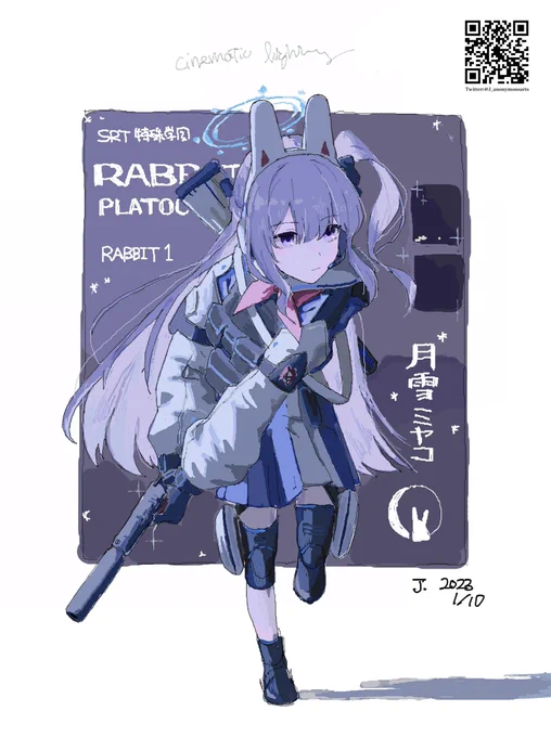 NIKKE絵でフォローしてくれた方、いつもはアマガミとかブルアカとか描いてます!これからはNIKKEやパニグレもどんどん描いて行きますのでよろしくお願いします 