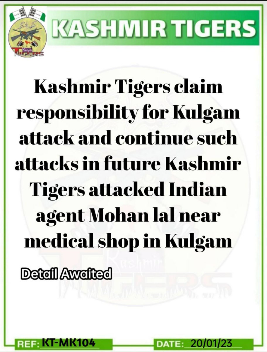 ArunSadhu7's tweet image. Today a kashmiri pandit,Mohan lal Ji was attacked by a jihadi in kulgam.where is our administration?
#Stopinnocentkillings
#Onlysolutionrelocation 
#wewantjustice
@ZeeNews @abplive @TimesNow @UNHumanRights @VPSecretariat @PTI_News @rashtrapatibhvn @jkmediasocial @AMEAK_Displaced