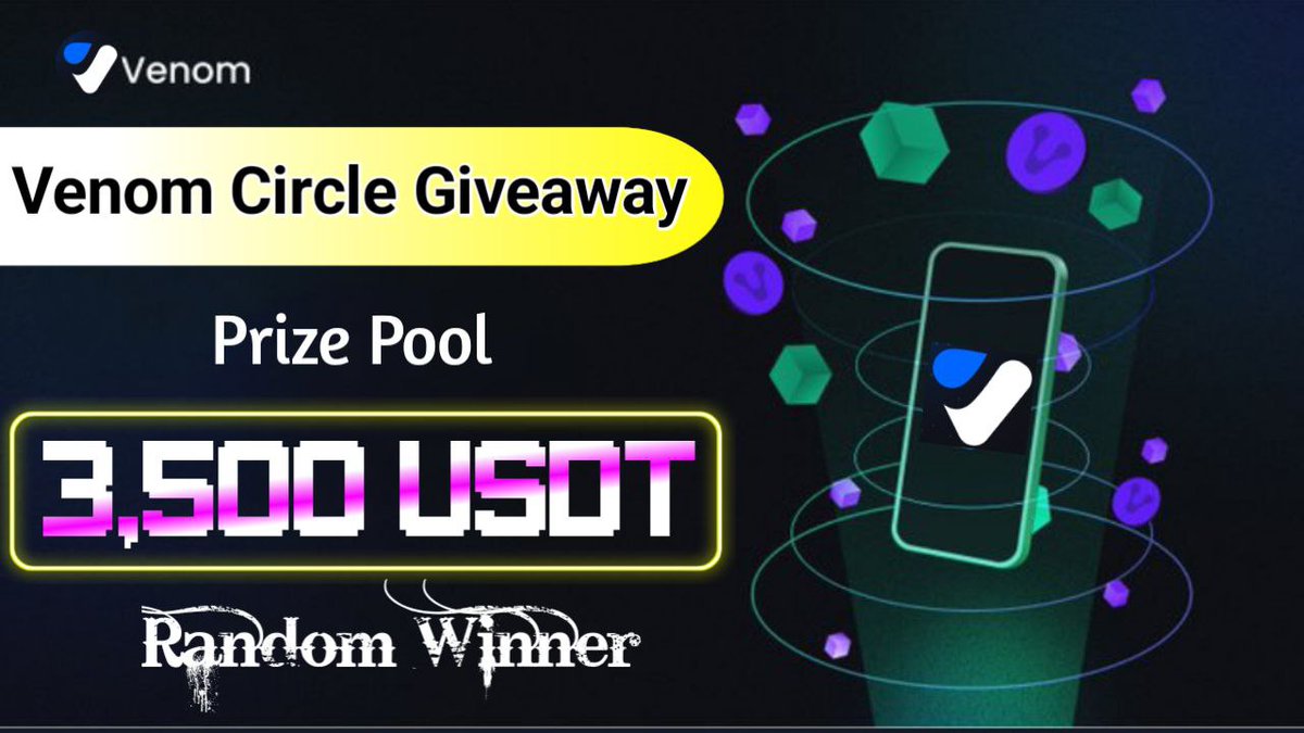 Virtual Land x Venom Circle - Massive #Giveaway 🔥

😱 Total Giveaway Pool - $3500 USDT 🎁

To Enter ⤵️
➡️ Follow 
<a href="/VirtualLand_/">Virtual Land || Metaverse ❤️‍🔥</a> &amp; <a href="/NFTVenturePro/">NFT Venture || Web 3.0 🧭</a> &amp; @venom_circle 
➡️ Like, RT &amp; Tag 3 Friends
➡️ Finish Gleam : gleam.io/eEYXo/usdt-giv…

#PGT #Giveaway #Airdrop #fcfs #NewAirdrop
