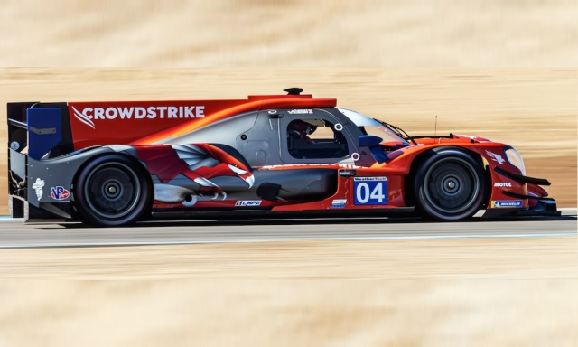 🏁 @IMSA | Practice 1 | @DAYTONA 🇺🇸 #Roar24 #04 @George_Kurtz / @EstebanGtz / @benhanley85 / @mcmurrymatt - 10th (LMP2) 1m42.449s #APRacingTeam #CrowdStrikeRacing #CrowdStrike #IMSA #Rolex24