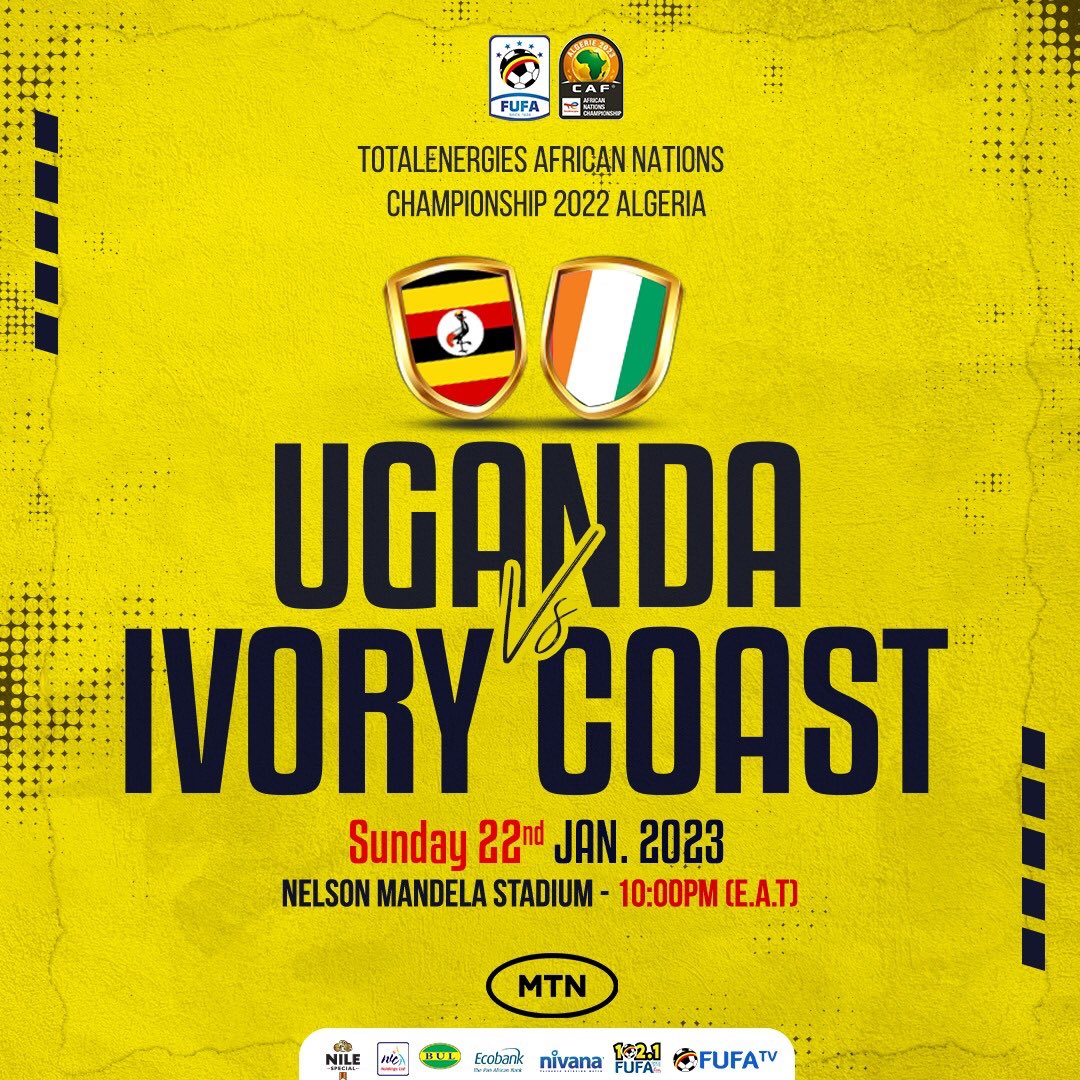 OfficialFUFA's tweet photo. #SundayPlot at Nelson Mandela Stadium @mtnug @CAF_Online @UgandaCranes @OgwangOgwang @Educ_SportsUg @NCSUganda1 @MosesMagogo
#TotalEnergiesCHAN2022 https://t.co/F3jgNLykZr