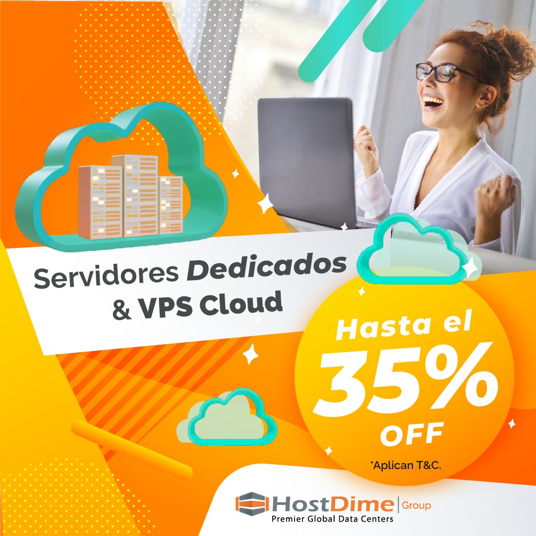 miHostDime's tweet image. Ya son cientos los dueños de negocios que han logrado la #transformación de sus compañías gracias a los #ServidoresDedicados y #VPSCloud. ☁ Aprovecha este año nuevo para adquirir estos servicios en #HostDime.
🔸 Ingresa ahora: bit.ly/3XNgblM