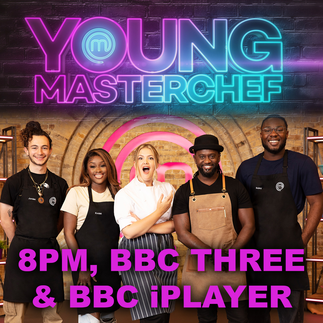 It's the #YoungMasterChef FINAL! 😱😱😱 Join @poppy_cooks, <a href="/KerthGumbs/">Kerth Gumbs</a> and three amazing finalists tonight at 8pm on <a href="/bbcthree/">BBC Three</a> and @bbciplayer 😀