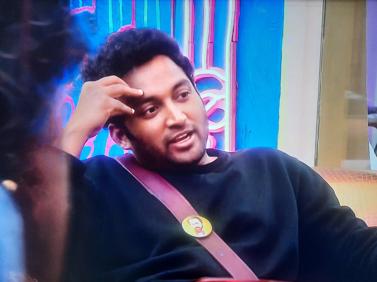 #BiggBossTamil6
#vikraman : #Amuthavanan  was very much unexpected avaru kodutathu

It seems #Vikku is missing him too much

#BiggBoss6Tamil 
#BiggBossTamil