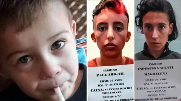 FernandBurlando's tweet image. La violencia no tiene género. Lucio fue asesinado por la madre y su novia en un aberrante hecho.

Lo vejaron. Le quebraron varios huesos. Lo violaron y masacraron a golpes hasta su muerte.

Estas inhumanas merecen morir en la cárcel.

¡Justicia por Lucio Dupuy!😢
