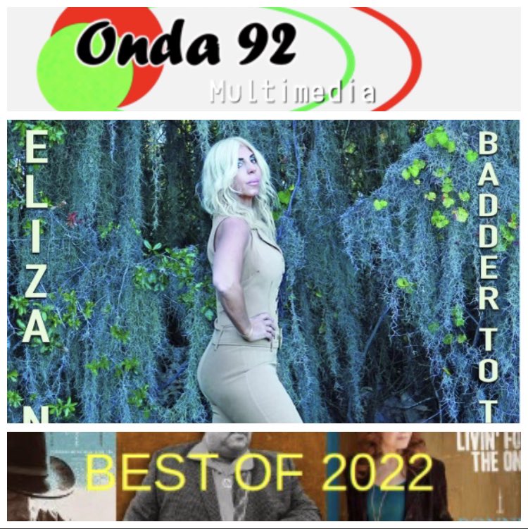 ElizaNealsRocks's tweet photo. Thank You @Onda92Radio 💥
Best Of 2022 #ModernBlues Albums is #BaddertotheBone 💯

https://t.co/mKgIkDIX0X

#Espana #BluesRock #ElizaNeals https://t.co/9KaVGGupdj