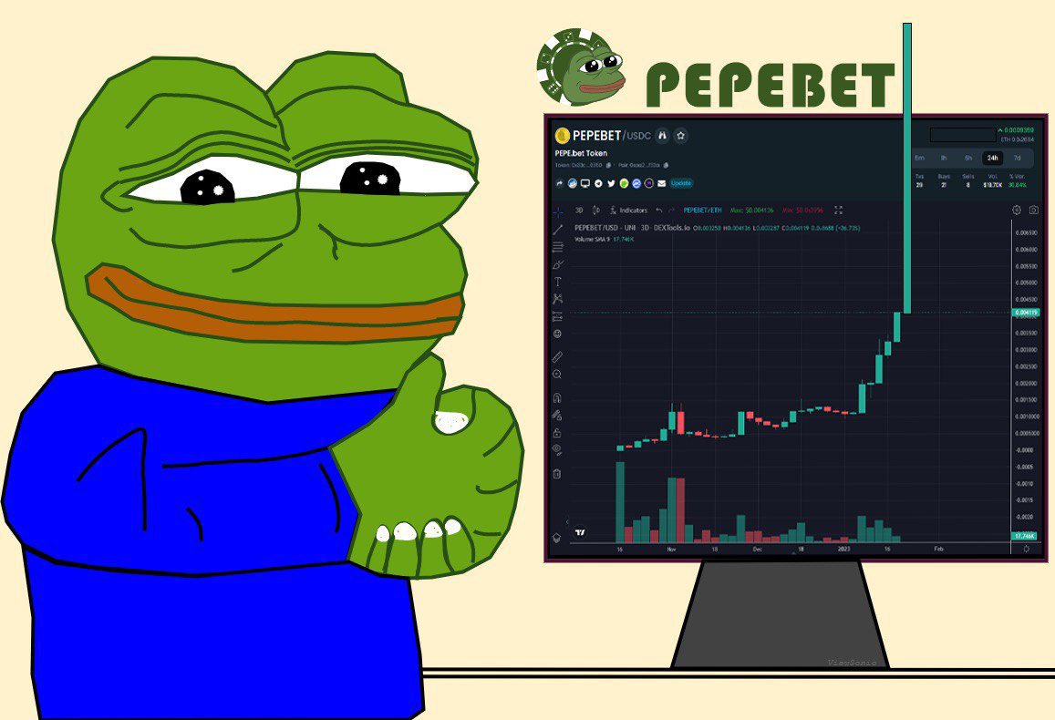 Sunnysam7777's tweet photo. 😱Soooo HYPED for the @pepebettoken platform launch!😱
I was lucky enough to see a few sneak peeks 👀 of the new #casino & #betting platform… Don’t want to spoil anything, but once again @pepebettoken will overdeliver 🤫🤫🤫
$PPBET 🐸
#DifferentLevel 💎
#GetReadyForTakeoff 🚀 https://t.co/0SYS0jKfk2