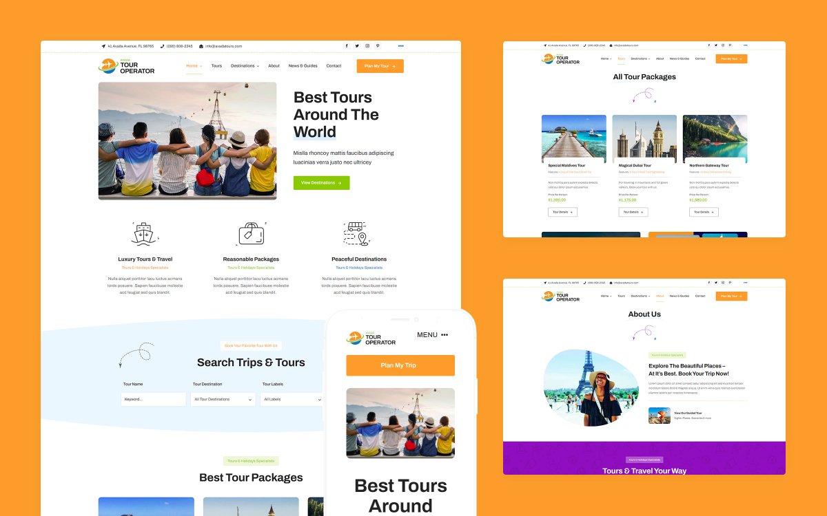 "Avada Tour Operator: Deconstructing a Prebuilt Website." The following article in our blog post series explores prebuilt website layouts designed with #Avada for #WordPress. Read all about it bit.ly/3EJ4LIN #WebsiteBuilder #HowTo #Travel #travelblogger #traveltips