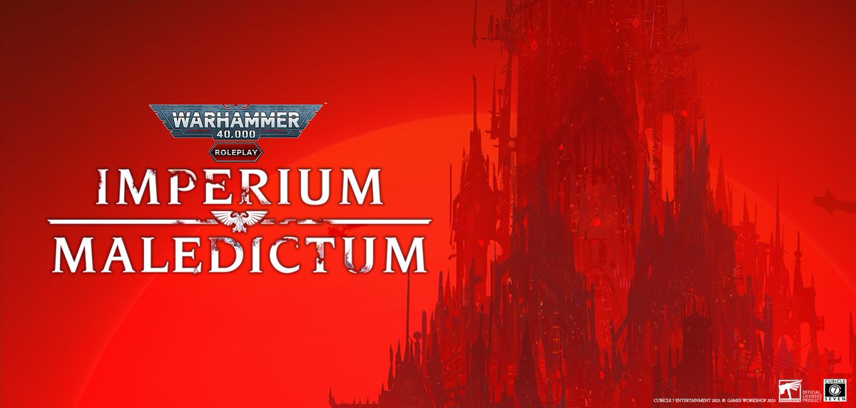 cubicle7's tweet photo. Last week we looked at how you’d make your character in Imperium Maledictum. But to make your character, you need a character sheet! Check out the character sheet for Imperium Maledictum: https://t.co/j7ZvxqGirK

#RPG #RPGs #TTRPG #TTRPGs #Warhammer #WarhammerRPG #Warhammer40k https://t.co/fZ08tPQ5mu