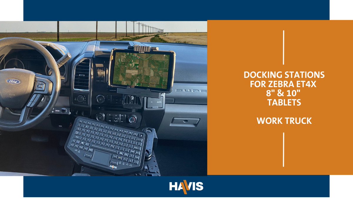 havisinc's tweet photo. Learn more about Havis's Rugged Docking Stations for @ZebraTechnology ET4X 8" &amp; 10" Tablets with our newly completed sales sheet for work truck users: https://t.co/QE5CXa6P2C

#HavisEquipped #HavisRugged #havismusthaves #havissolutions #zebratechnologies #zebratechnology https://t.co/6Fm6attB7I