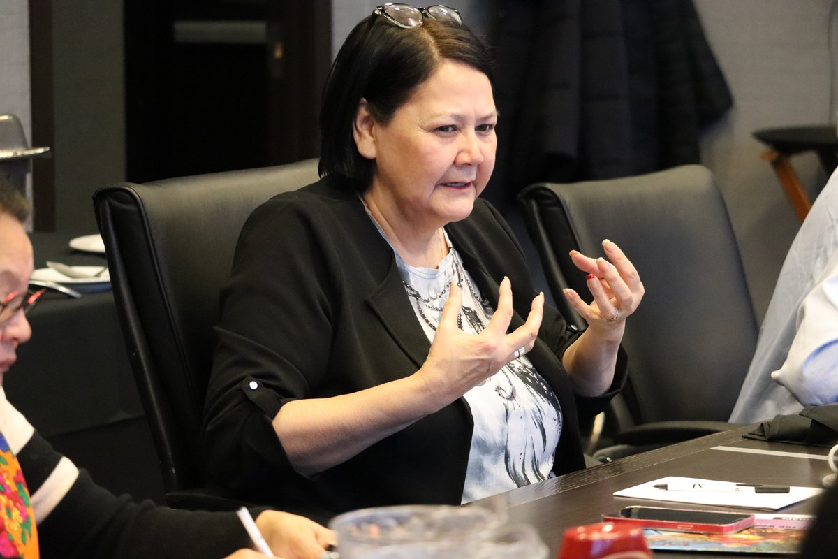 AMCMBChiefs's tweet photo. “Manitoba must commit to the inclusivity of First Nation citizens when building a plan for Seniors, particularly given the fact that First Nation citizens live eleven years less than other Manitobans,” concluded Grand Chief Merrick.

#FirstNation #Elders #TransformativeHealth https://t.co/tbYmOtz5NC