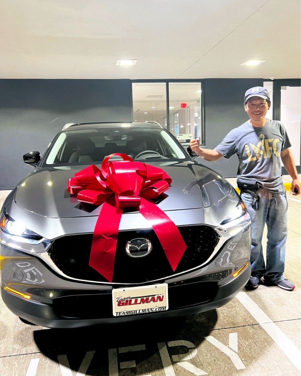 Whether you're looking for a new or pre-owned vehicle, #TeamGillmanMazda can help you find your next car! 🙌

Congratulations on your new vehicle! We hope you love it! 🤗

#TeamGillman #Houston #PreOwned #Automotive