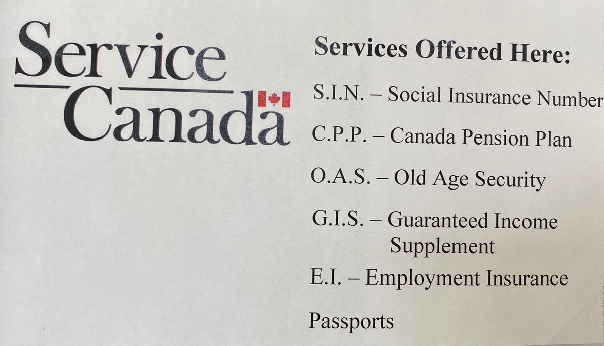 TheHrnc's tweet photo. Service Canada’s new service hours.

They are located at Chamney Platz Building
517 Main St, Humboldt. https://t.co/RinkunhWOf