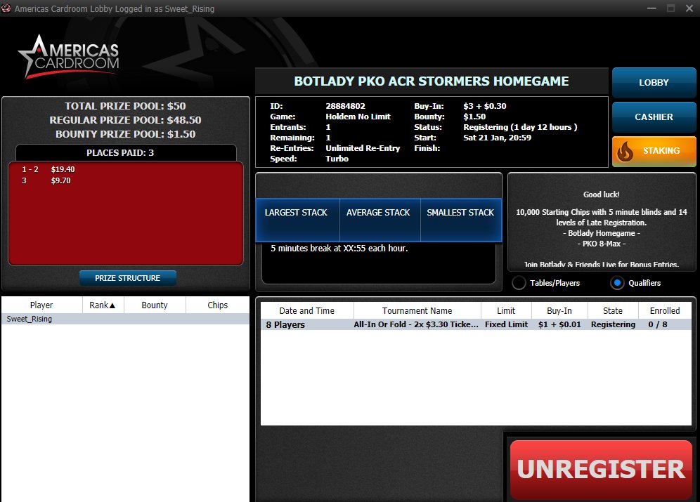 💰Retweet +Tag 3 Friends, to Win $10 ACR Cash #ACRGiveaway 👇

🚨🚨Live 8pm Pst. Sat Jan 21st #Twitch #Poker
🔥Stream #477
🔥Come Play Twitch.TV/BOTLADY
🔥$33 in Early Bird Raffles Sponsored by <a href="/j10swizzyprod/">Swizzle_Jay</a>
🔥ACR Homegame

<a href="/ACR_POKER/">ACR Poker</a>
<a href="/LadiesNightACR/">Ladies Night Where Everyone's Invited to Play</a>
<a href="/ACRSTormers/">ACRSTormers</a>
@AcrLatam