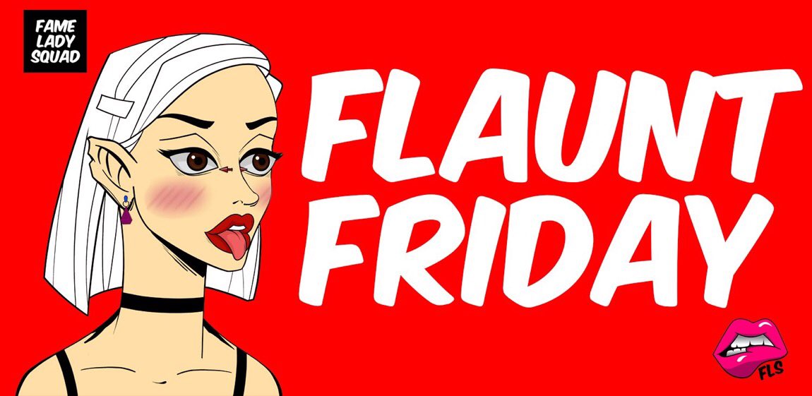 GFM! ITS FRIDAY!!! Lets do what WE always do and FLAUNT our ladies! 

Post a comment using your IP in any creative way! GIF, MEME,Zepeto,Deriv, or the og png! 

If you have the new song “GANG” and merch, well, I BETTER SEE THAT! 👀

<a href="/FameLadySociety/">FameLadySociety 💋 WE 💋</a>