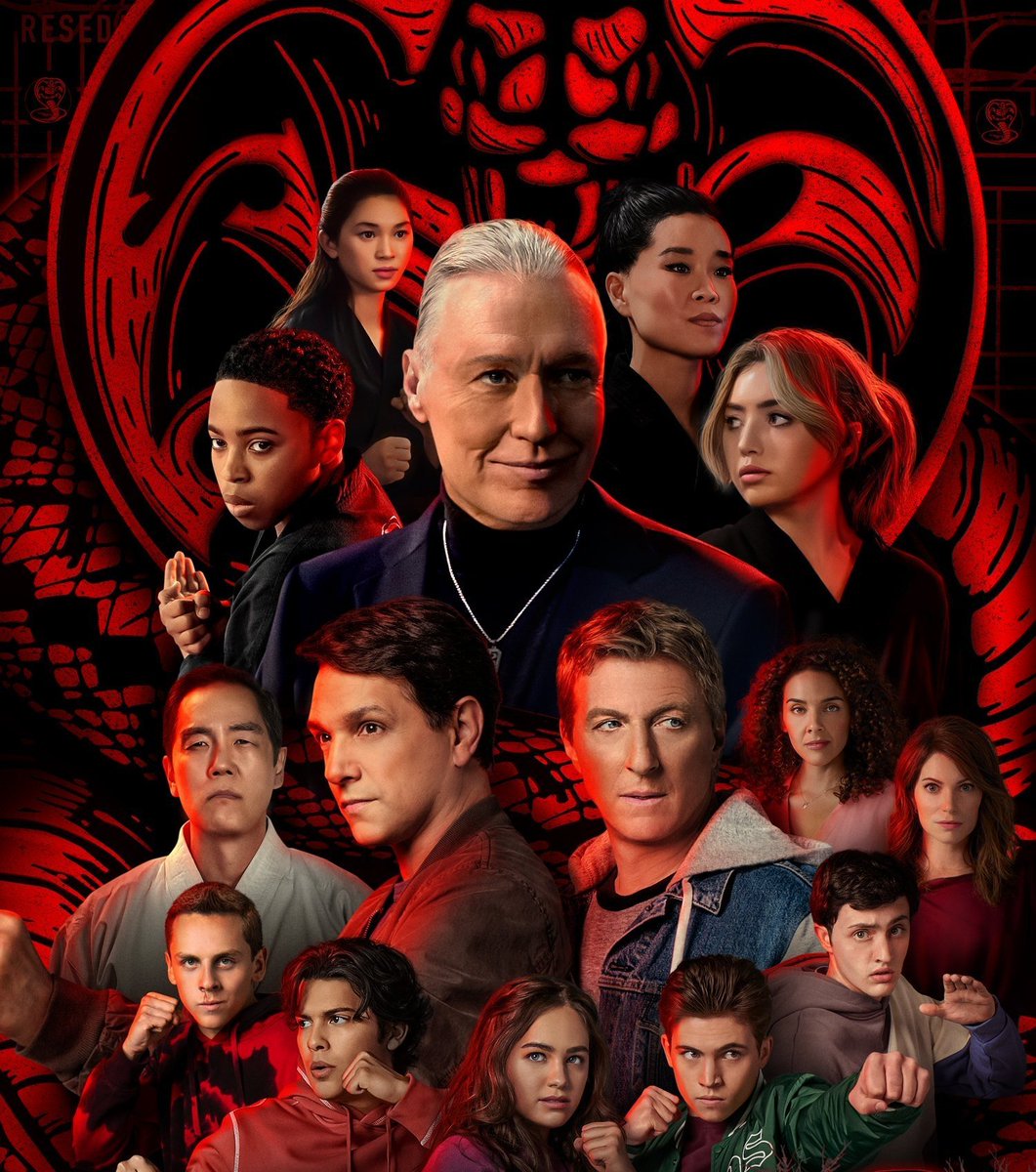 SeriesTWBZ's tweet photo. 'Cobra Kai' foi renovada pela Netflix para a 6ª e última temporada. https://t.co/t98SOPuZd4