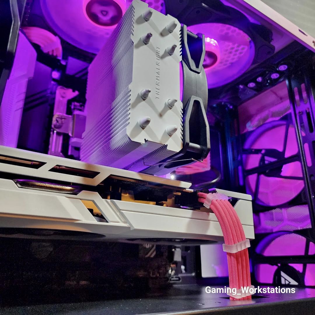 ApeviaCorp's tweet image. 1/3:
We have another spectular gaming PC from gaming_workstations on Instagram featuring a pink themed build! ✨
#gamingpc #battlestation #buildapc #tech #pcmr #amd #radeon #pcbuilding #pcgaming #gamingsetup #gaming
