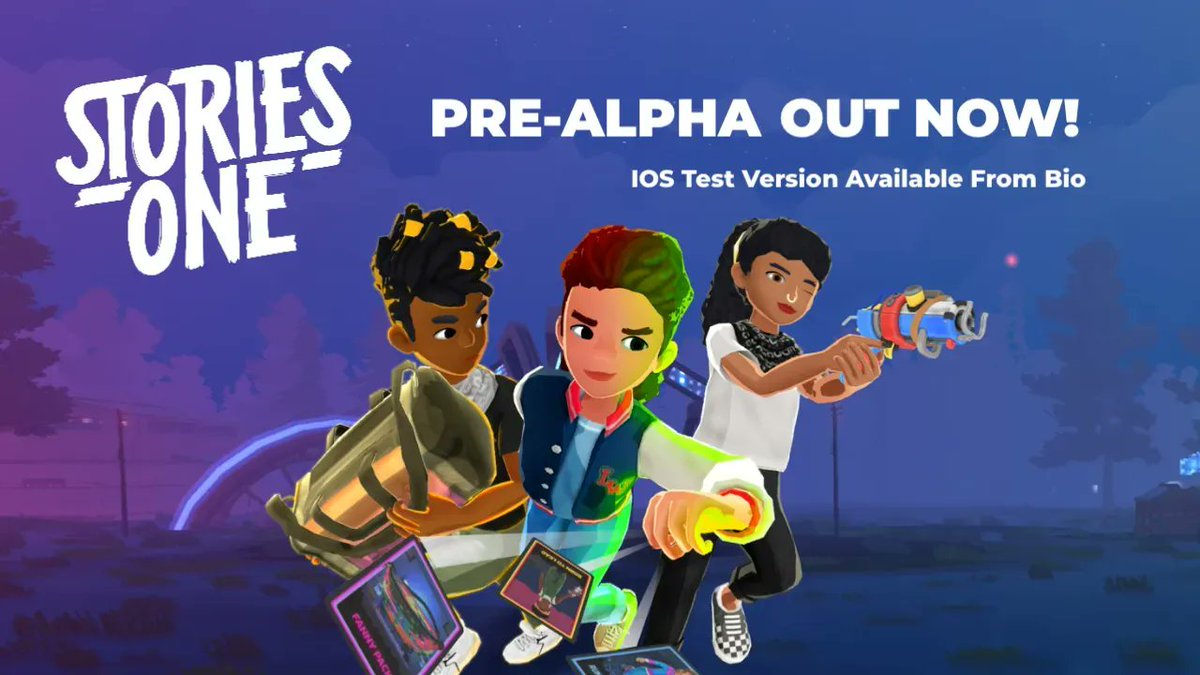 Get ready for the latest update in Stories One! Customize your character, build a deck of skill cards, explore a destroyed world, and race the enemy team to hack the computer! 💥🔫🃏🤖🏆 
#indiegames #indiegame #gamedev