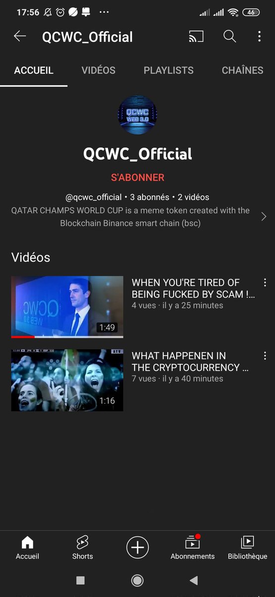 QATARCHAMPSWC's tweet photo. #youtubechannel #qcwc #bbqcwc #BSC #Web3 #Cosmos #PolygonMatic #pancakes #cryptocurrencies
Pool QCWC / BNB https://t.co/jckoQtf79I
Pool BBQCWC / QCWC
https://t.co/P0ogVVhxwr
Pool QCWC / TKP
https://t.co/XWaZlihdXE
Pool QCWC / USDT
https://t.co/or9QiRFIiU
https://t.co/ulK8ahkO46 https://t.co/Ru0fqrwlOb