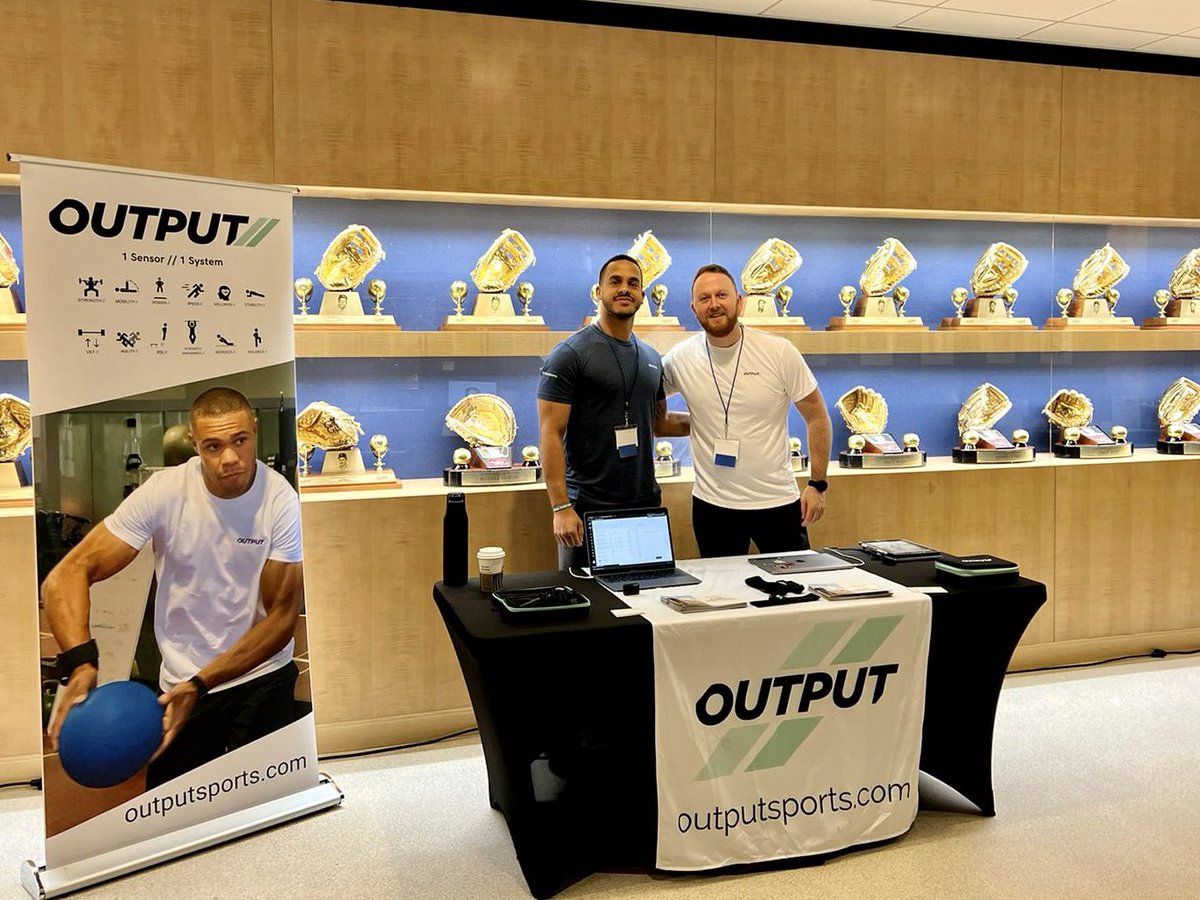 We’re up and rolling at the Dodgers S&amp;C symposium. Looking forward to connecting with the baseball community over the next few days and showcasing our mobility, med-ball, VBT and jumps use cases in baseball profiling and monitoring ⚾️🏟️