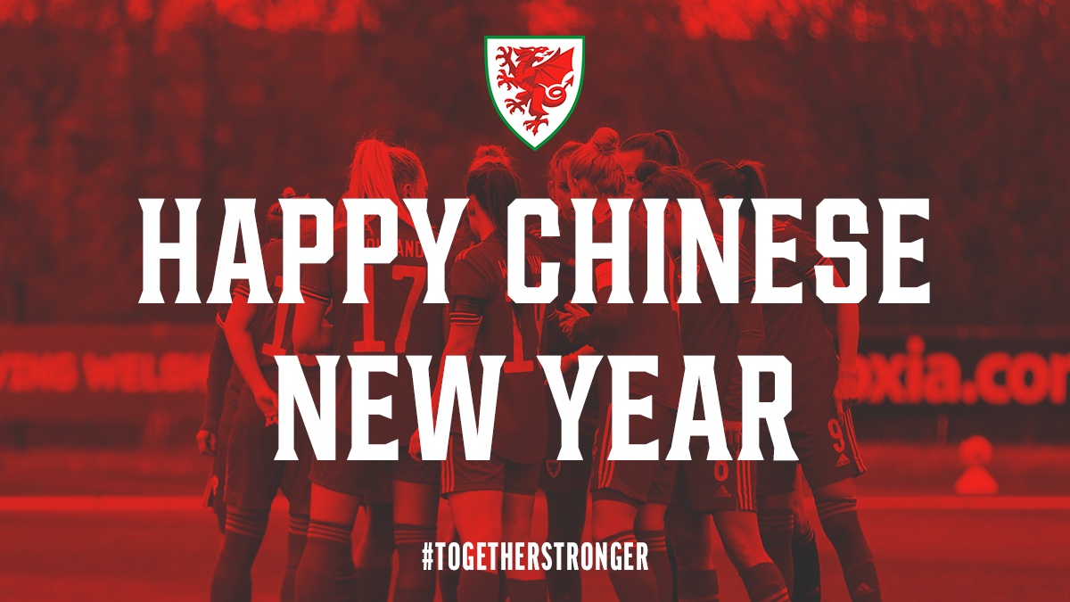 Cymru's tweet image. Wishing a happy #ChineseNewYear to our members of #YWalGoch who are celebrating the start of the Year of the Rabbit!
 
#TogetherStronger | #PAWB