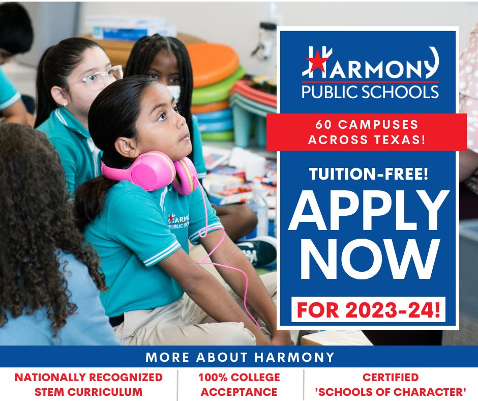 Harmony Public Schools on Twitter "We are getting closer to the lottery for the 20232024