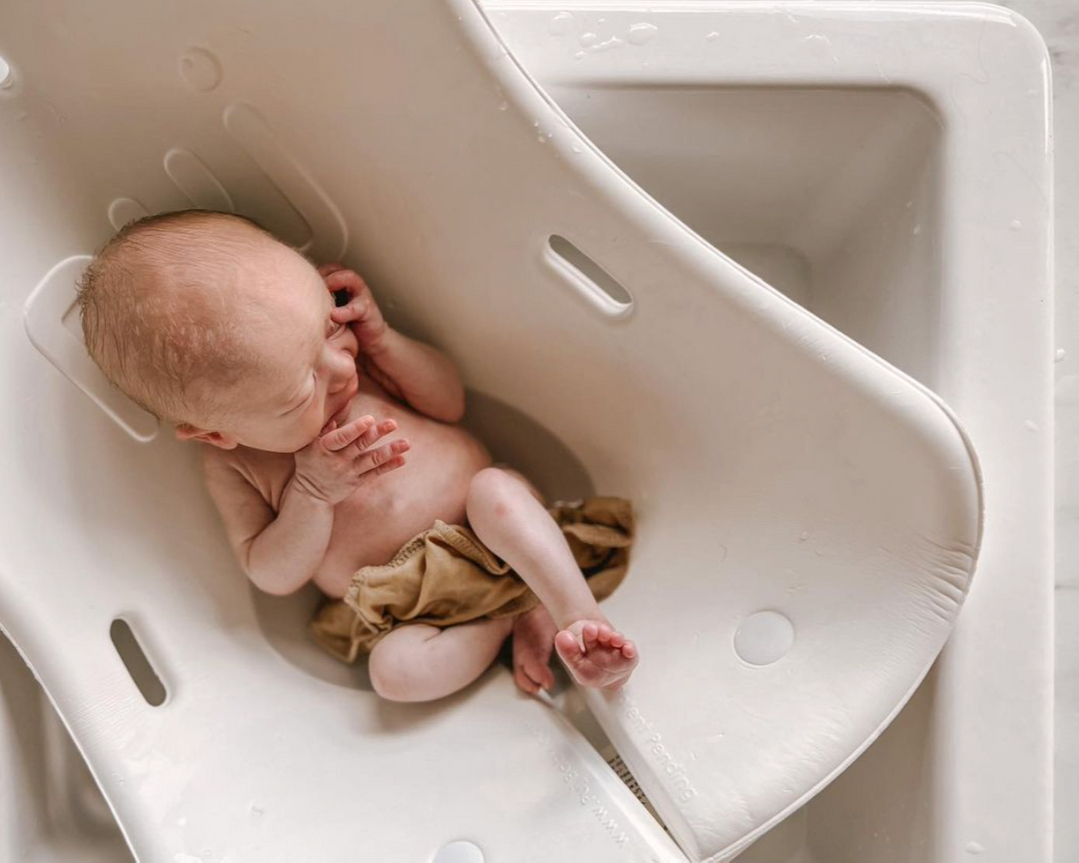 photo credit: <a href="/thelittlest3/">TheLittlest3</a>
"Day 7. Ro’s 1st bath, back when he was just an itty bitty babe (4lbs 7o) 😍 my heart"