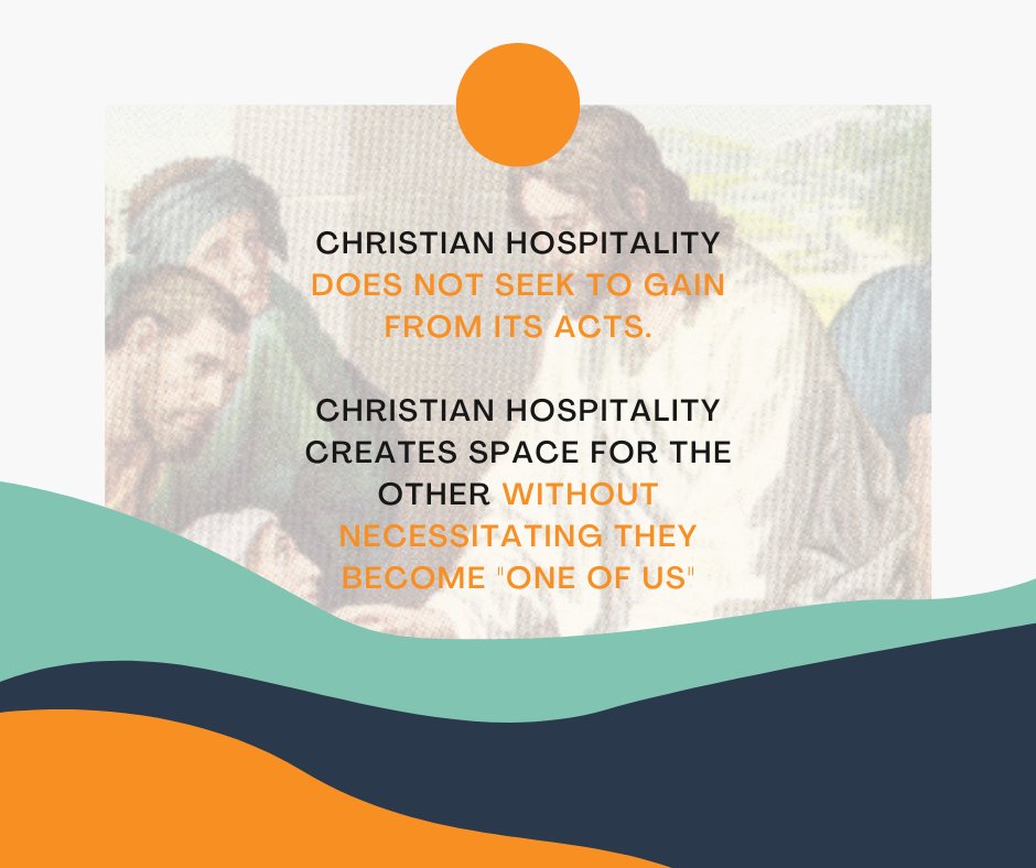 What Christian Hospitality IS, and what it is NOT, according to Prof. Andrew Zirschky, Ph.D. Read more in our weekly Resource Newsletter! Visit bit.ly/3QXHMyb to sign up and receive our FREE weekly tips and writings to help you in your ministry.