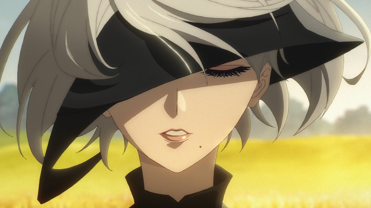 Crunchyroll's tweet photo. Those eyes 💙💙 (via @NieRA_anime_EN) https://t.co/Uhn59d5lG5