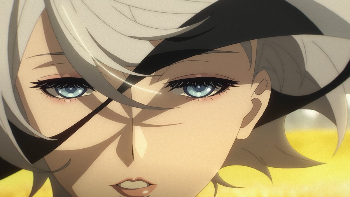 Crunchyroll's tweet photo. Those eyes 💙💙 (via @NieRA_anime_EN) https://t.co/Uhn59d5lG5