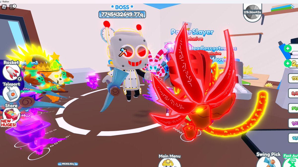 SpartanIsMyName's tweet photo. Check out this cool Boss to fight in @LiftoffGames #MinionSimulator's newest update! #Roblox https://t.co/Yetp9DyvgA