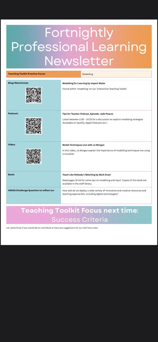 JamieOrr24's tweet photo. A really exciting week at @lawps with the introduction of our Fortnightly Professional Learning Newsletter which links to practices from our Teaching Toolkit. 

We now also have a dedicated professional learning room for staff to work in. More books to arrive soon! https://t.co/s3Pfx5goXZ
