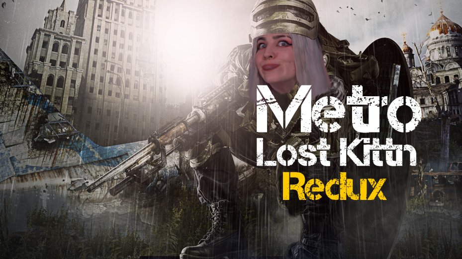 Nicht vergessen! Morgen startet mein nächster Marathon um 13 Uhr. Ich zocke an einem Stück Metro: Last Light komplett durch!! ♥️ Das wird wieder anders wild. :3 Freu mich! Erzählts eurer Katze, Hund, Hausspinne und so weiter.
Bild: <a href="/der_strese/">DerStrese</a> 
twitch.tv/lostkittn