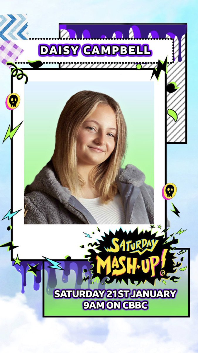 Catch me on <a href="/cbbc/">CBBC</a> Saturday mashup tomorrow morning at 9am💚