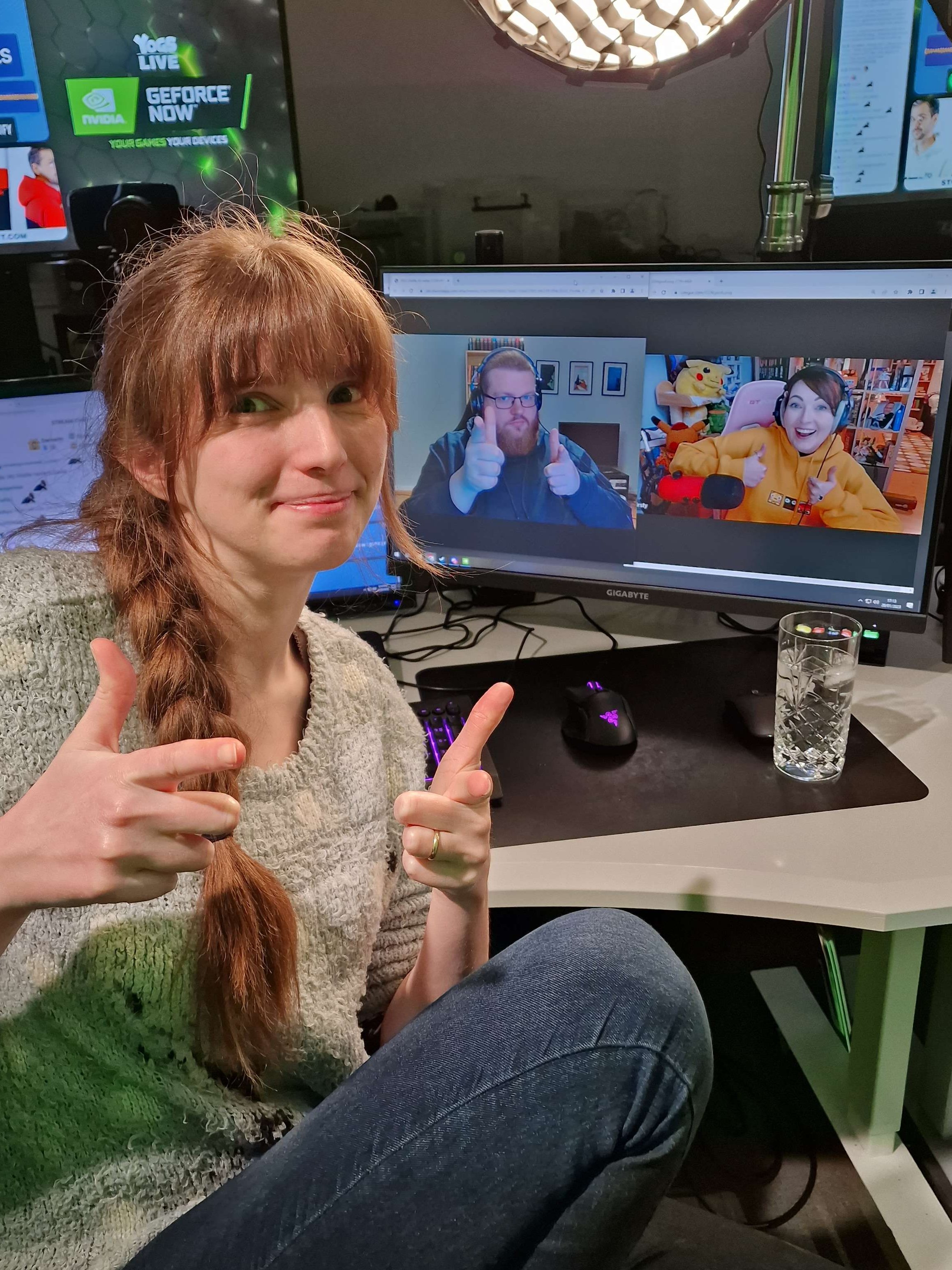 The Yogscast on X: "Briony, Kirsty, and Rythian are about to go live again,  and you'll never guess what they're playing next!? Yep, it's PlateUp (on  #GeForceNOW!) We're live! https://t.co/Gd2XjkjQYW #ad  https://t.co/K6vX5S6gNd" /