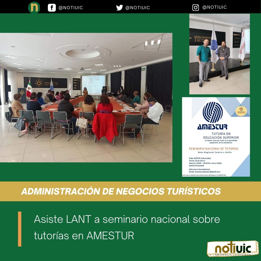 notiuic's tweet photo. La #UIC se vincula con asociaciones que fortalecen el desarrollo profesional de sus #estudiantes.
#AMESTUR #licenciatura en #administracion de #negocios #turísticos
https://t.co/PnclKLhBXK https://t.co/Ppa5e8peoA