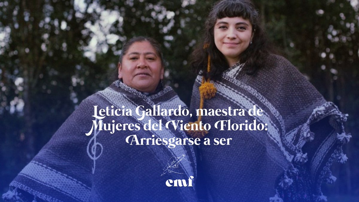 Ayer <a href="/monlaferte/">Mon Laferte</a> estuvo en el #FestivalDeOlmue2023 con la orquesta <a href="/VientoFlorido/">Banda Femenil Regional Mujeres del Viento Florido</a>. Te dejamos una entrevista de <a href="/rocanrolear_/">Javiera Tapia</a> a su directora, la maestra Leticia Gallardo.“Aquí tú empiezas a tocar desde los seis años y prácticamente sirves a tu comunidad”.

esmifiestamag.com/2023/01/20/let…