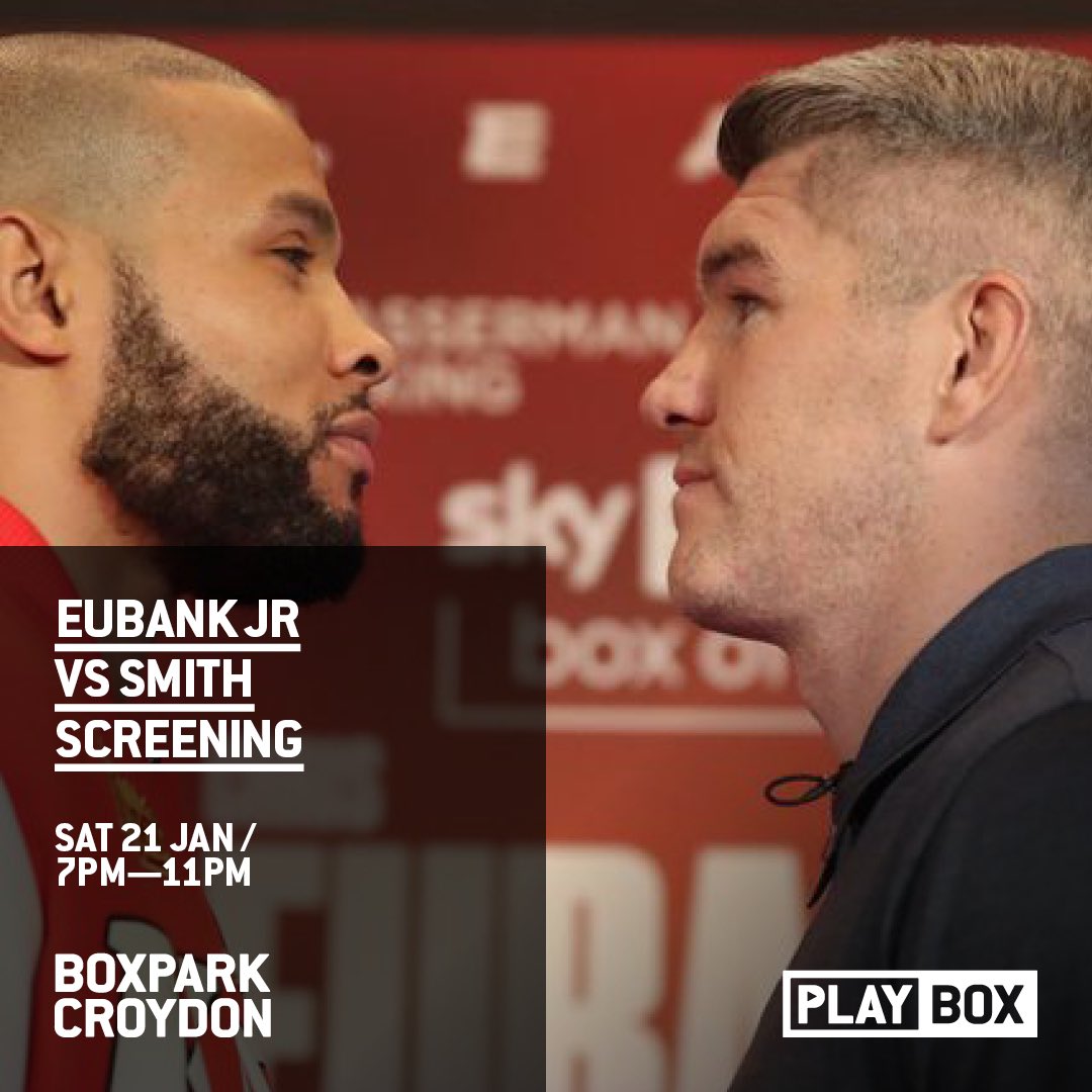 BoxparkCroydon's tweet photo. 🥊 WHAT’S ON THIS WEEKEND 🥊

SAT - #SaturdaySessions with @CoorsBeer // #EubankJrSmith 
SUN - #TheKidsTable // Female DJ Networking Brunch with Fiona Hall // #SoulfulSundays with @robpursey // @Clockworklivetv 

#EATDRINKPLAY #BOXPARK https://t.co/57ejBPNoUj